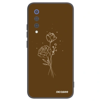 Tok az alábbi mobiltelefonokra Xiaomi Mi 9 SE - Brown flowers