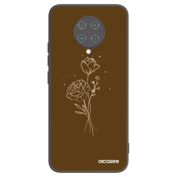 Tok az alábbi mobiltelefonokra Xiaomi Poco F2 Pro - Brown flowers