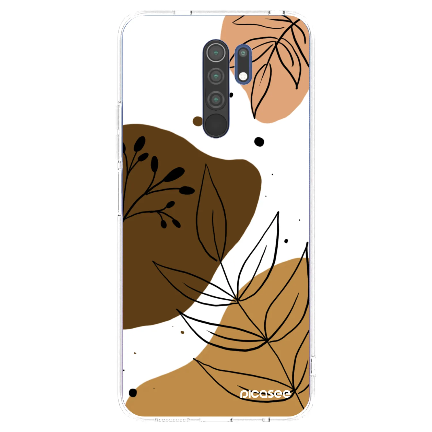 Picasee átlátszó szilikon tok az alábbi mobiltelefonokra Xiaomi Redmi 9 - Boho style