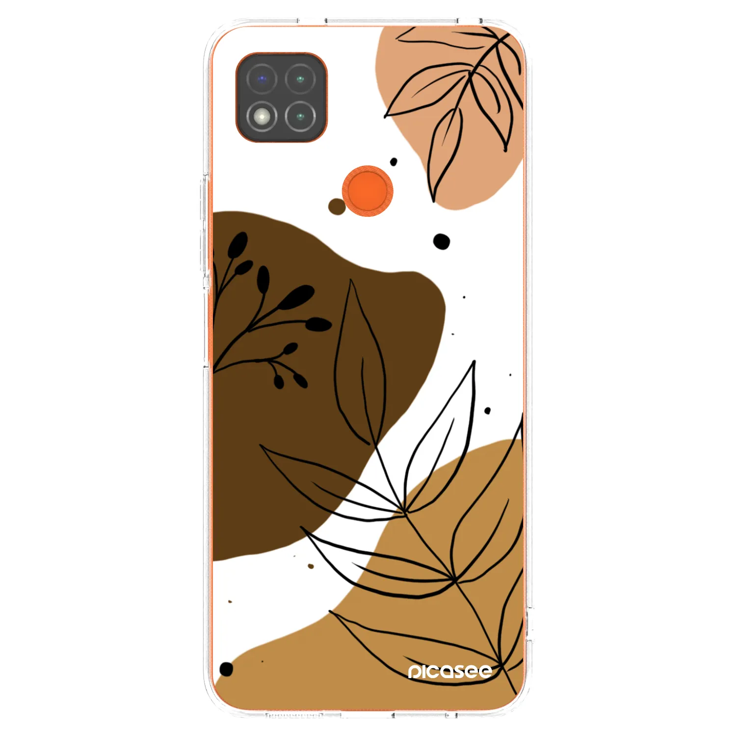 Picasee átlátszó szilikon tok az alábbi mobiltelefonokra Xiaomi Redmi 9C - Boho style