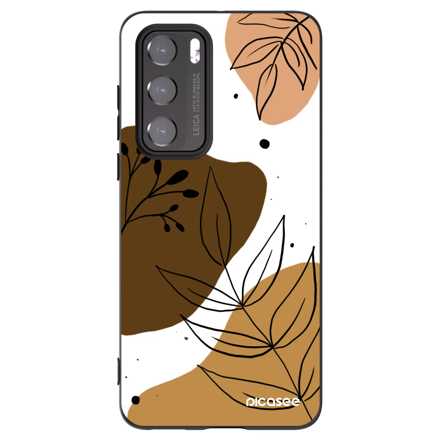 Picasee fekete szilikon tok az alábbi mobiltelefonokra Huawei P40 - Boho style