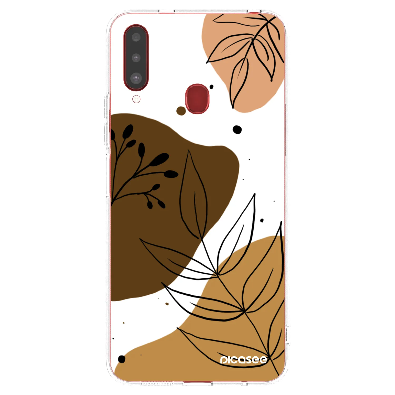 Picasee átlátszó szilikon tok az alábbi mobiltelefonokra Samsung Galaxy A20s - Boho style