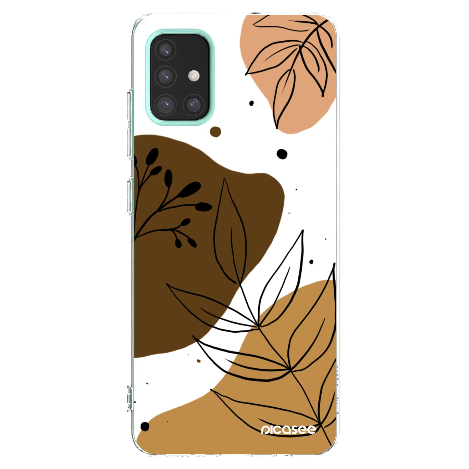 Picasee átlátszó szilikon tok az alábbi mobiltelefonokra Samsung Galaxy M31s - Boho style