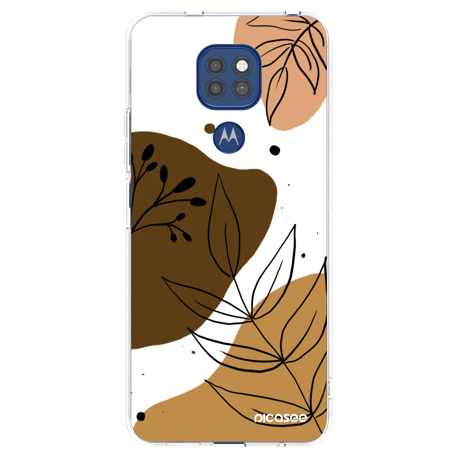 Picasee átlátszó szilikon tok az alábbi mobiltelefonokra Motorola Moto G9 Play - Boho style