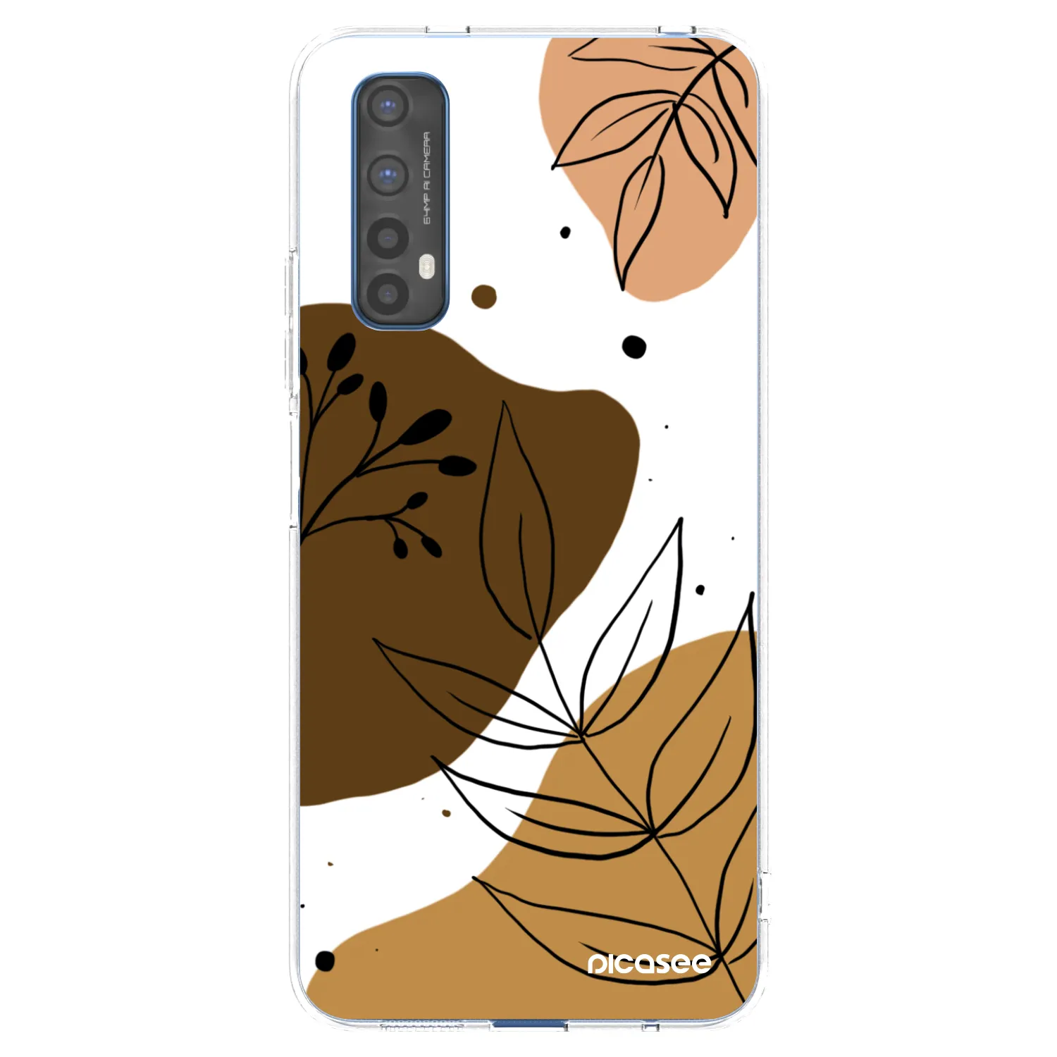 Picasee átlátszó szilikon tok az alábbi mobiltelefonokra Realme 7 - Boho style