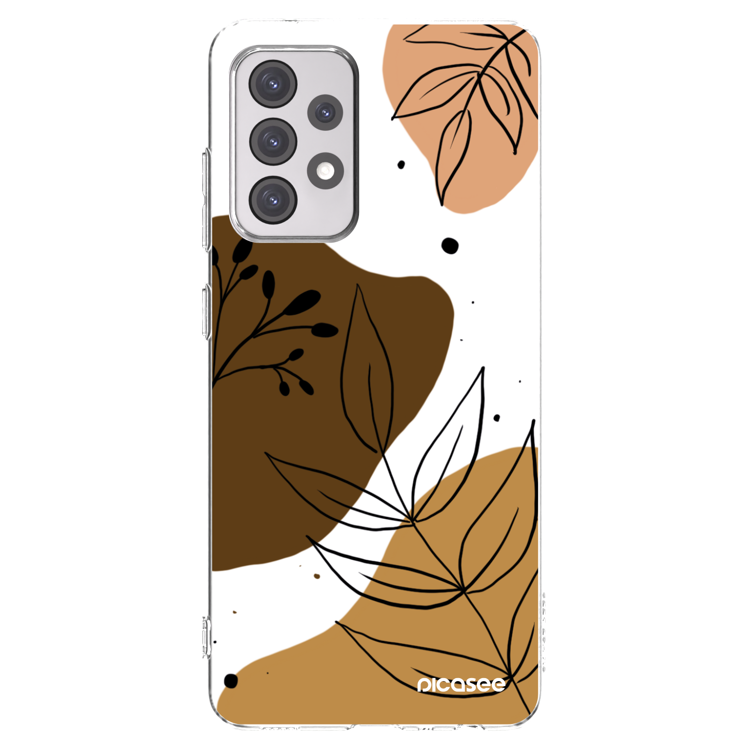 Picasee átlátszó szilikon tok az alábbi mobiltelefonokra Samsung Galaxy A52s 5G A528B - Boho style