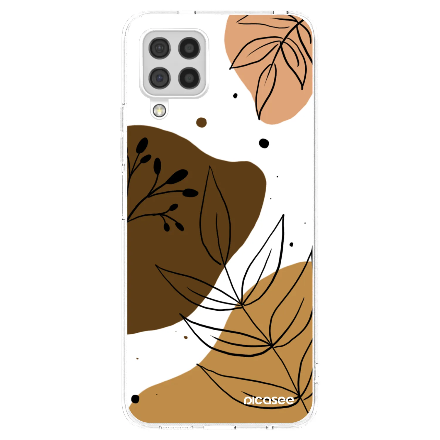 Picasee átlátszó szilikon tok az alábbi mobiltelefonokra Samsung Galaxy A22 A225F 4G - Boho style