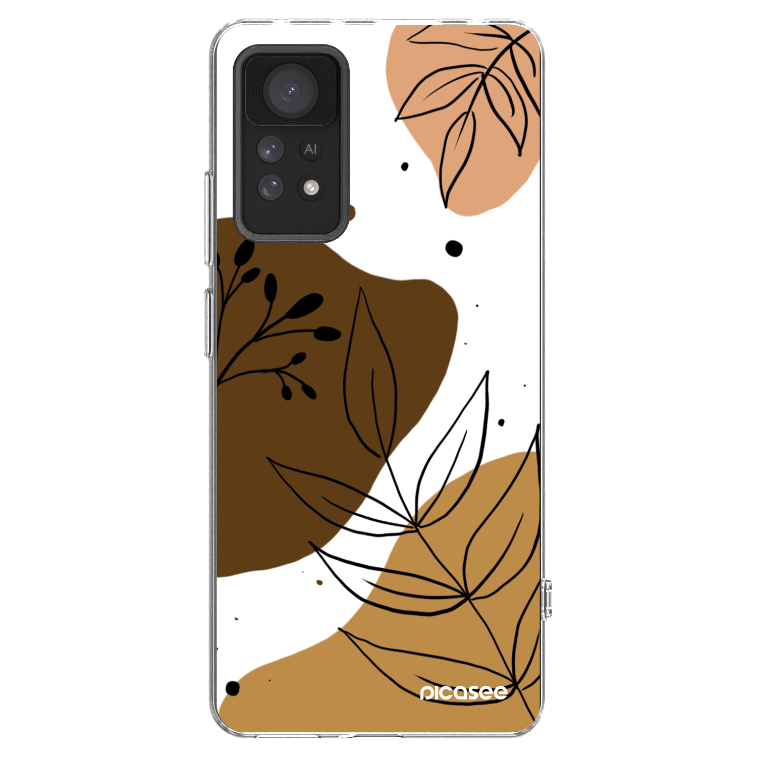 Picasee átlátszó szilikon tok az alábbi mobiltelefonokra Xiaomi Redmi Note 11 Pro 5G - Boho style