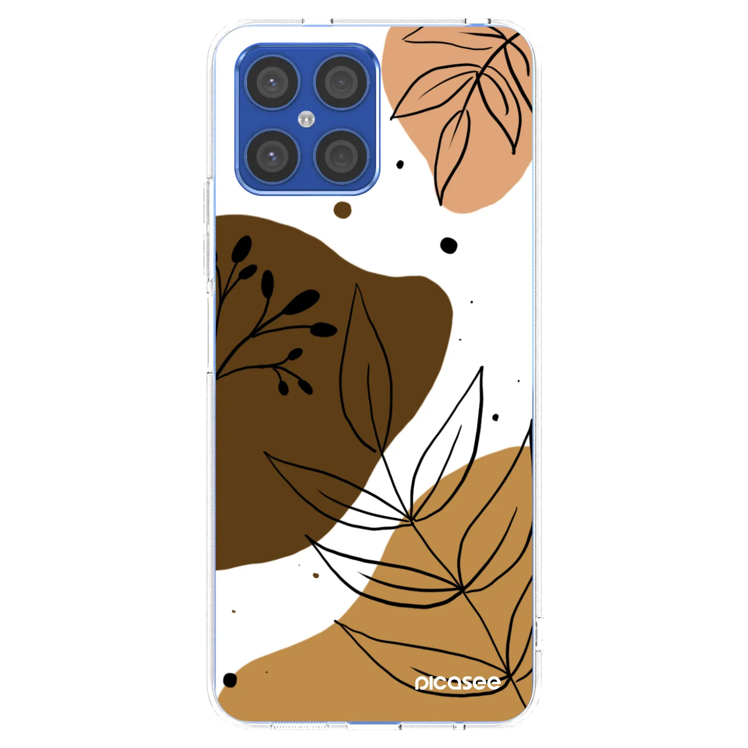 Picasee átlátszó szilikon tok az alábbi mobiltelefonokra Honor X8 4G - Boho style