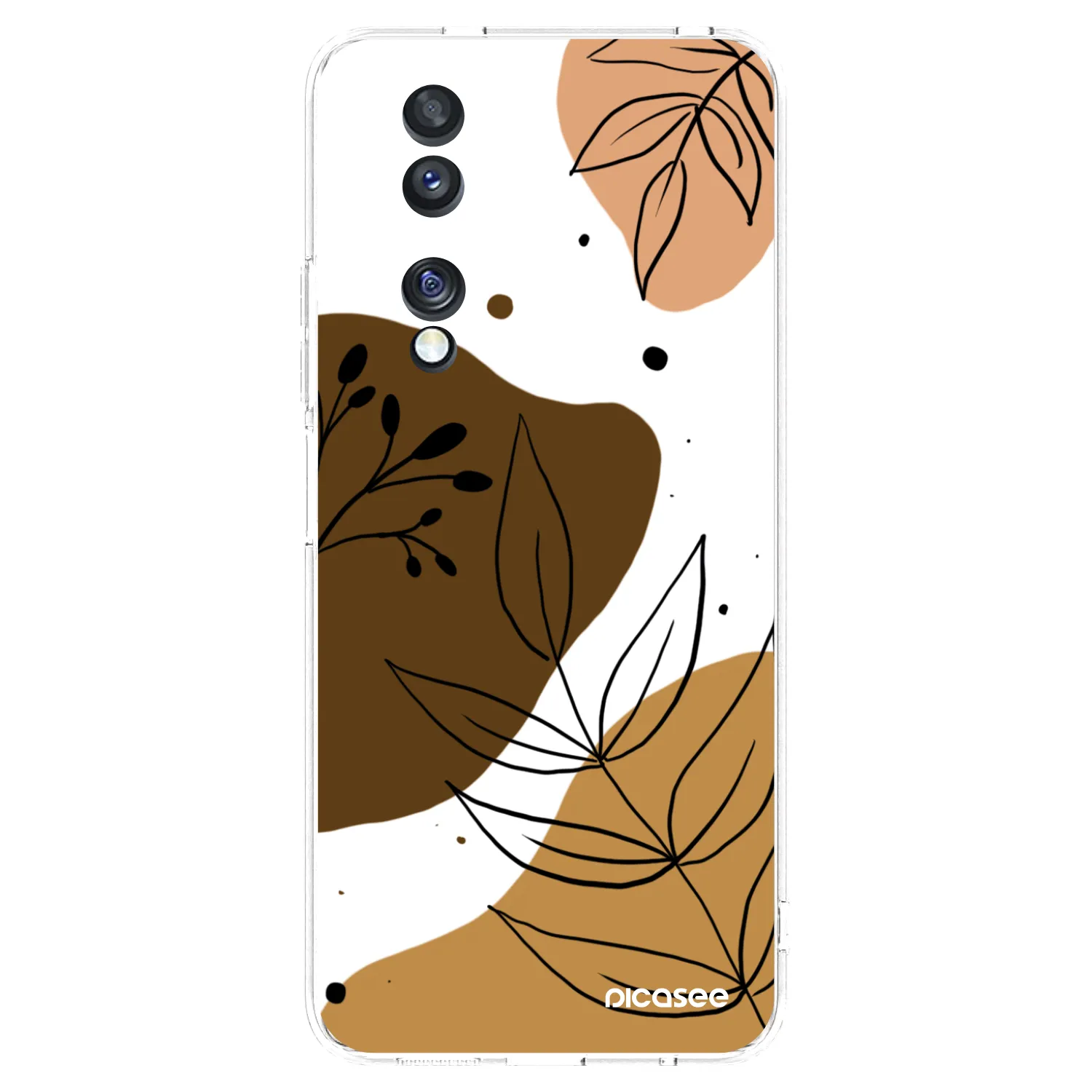 Picasee átlátszó szilikon tok az alábbi mobiltelefonokra Honor 70 - Boho style