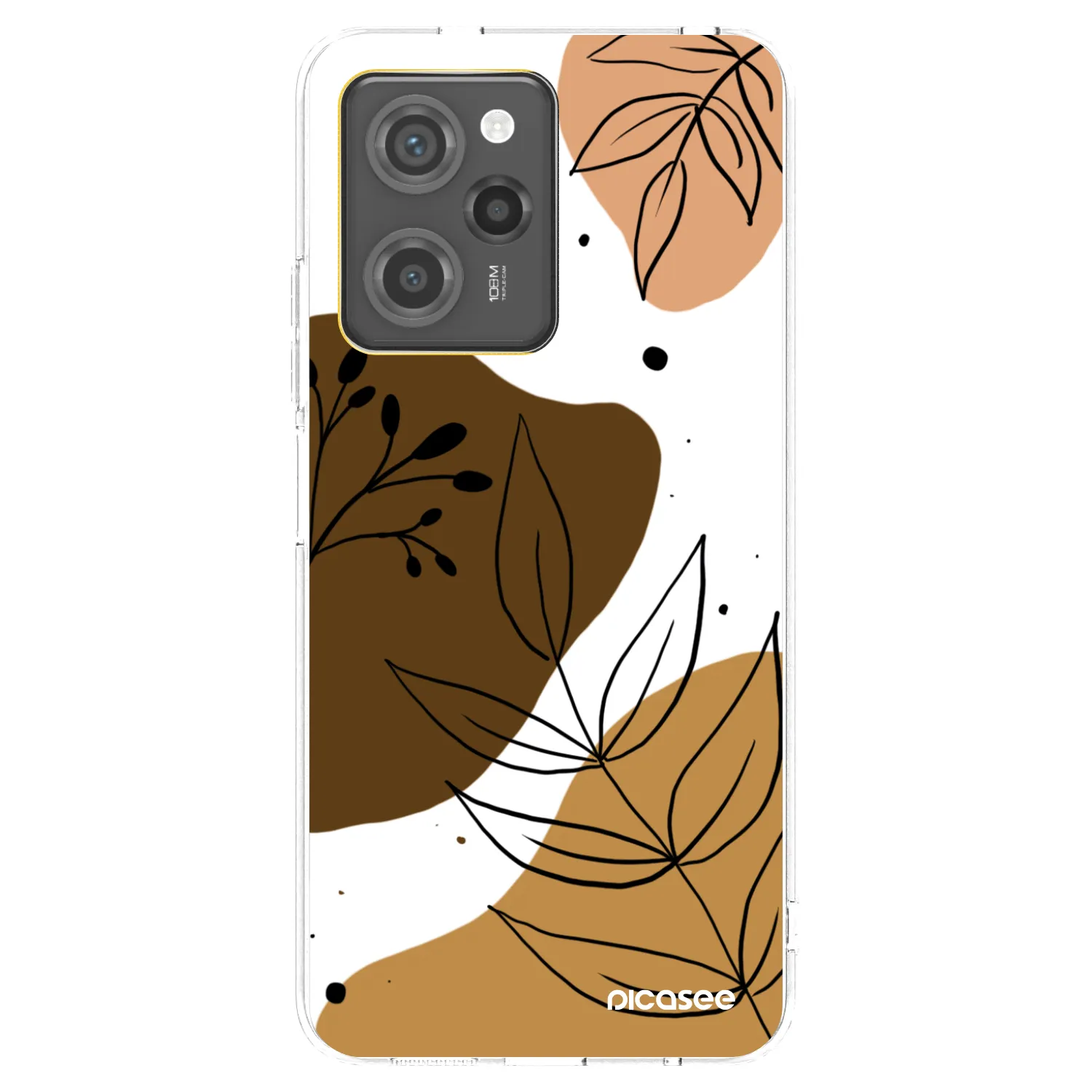 Picasee átlátszó szilikon tok az alábbi mobiltelefonokra Xiaomi Poco X5 Pro - Boho style