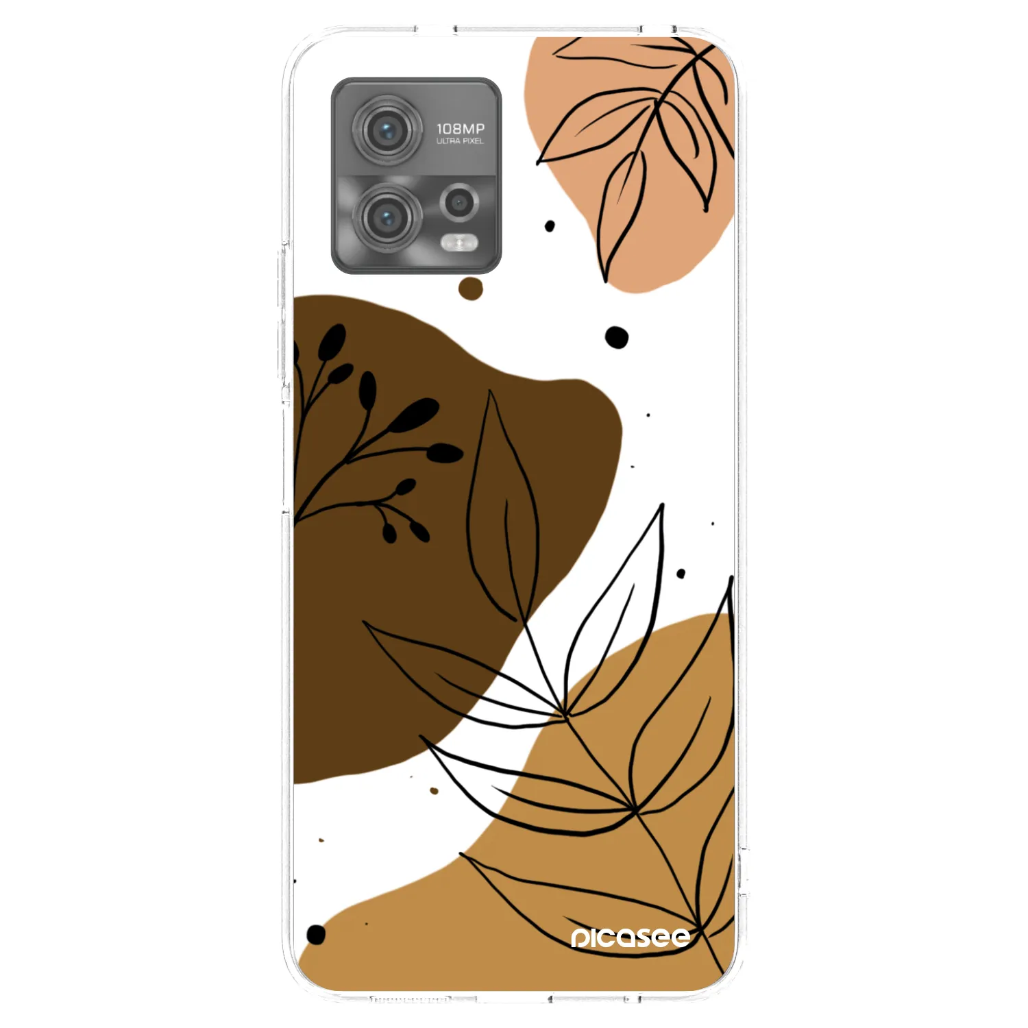 Picasee átlátszó szilikon tok az alábbi mobiltelefonokra Motorola Moto G72 - Boho style