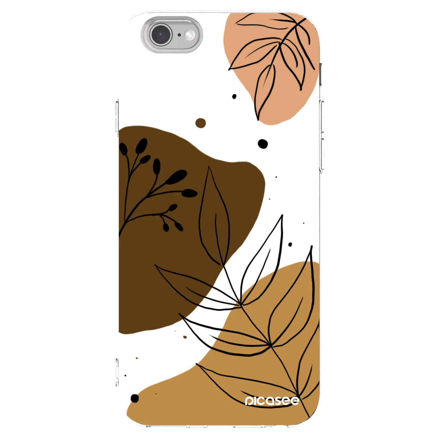 Picasee átlátszó szilikon tok az alábbi mobiltelefonokra Apple iPhone 6/6S - Boho style