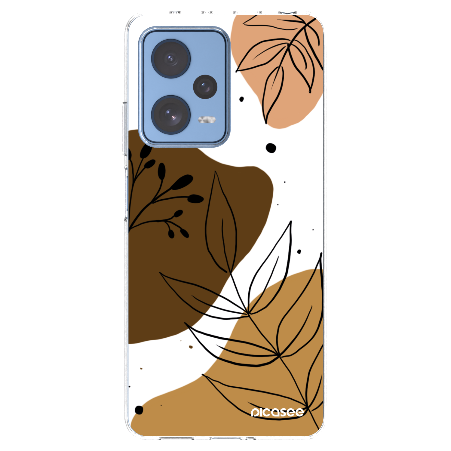 Picasee átlátszó szilikon tok az alábbi mobiltelefonokra Xiaomi Redmi Note 12 Pro 5G - Boho style
