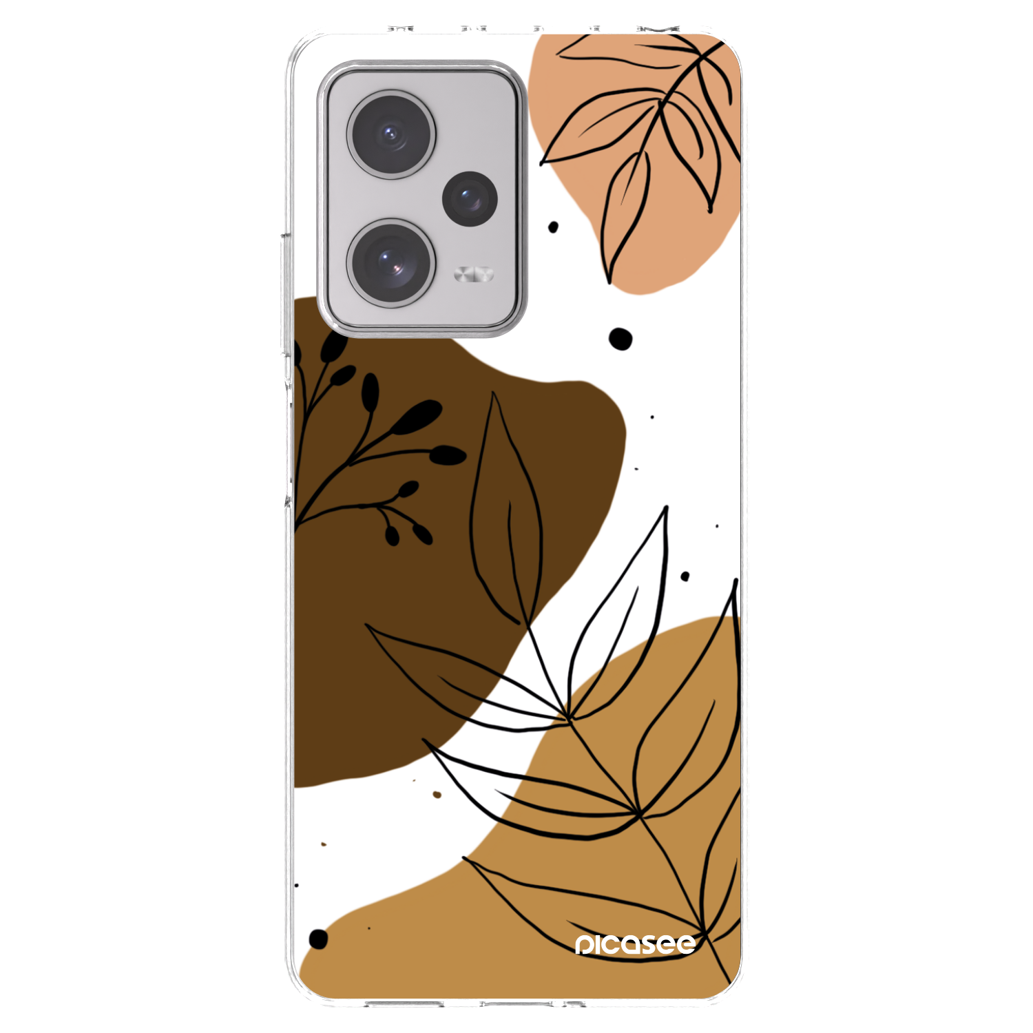 Picasee átlátszó szilikon tok az alábbi mobiltelefonokra Xiaomi Redmi Note 12 Pro+ 5G - Boho style