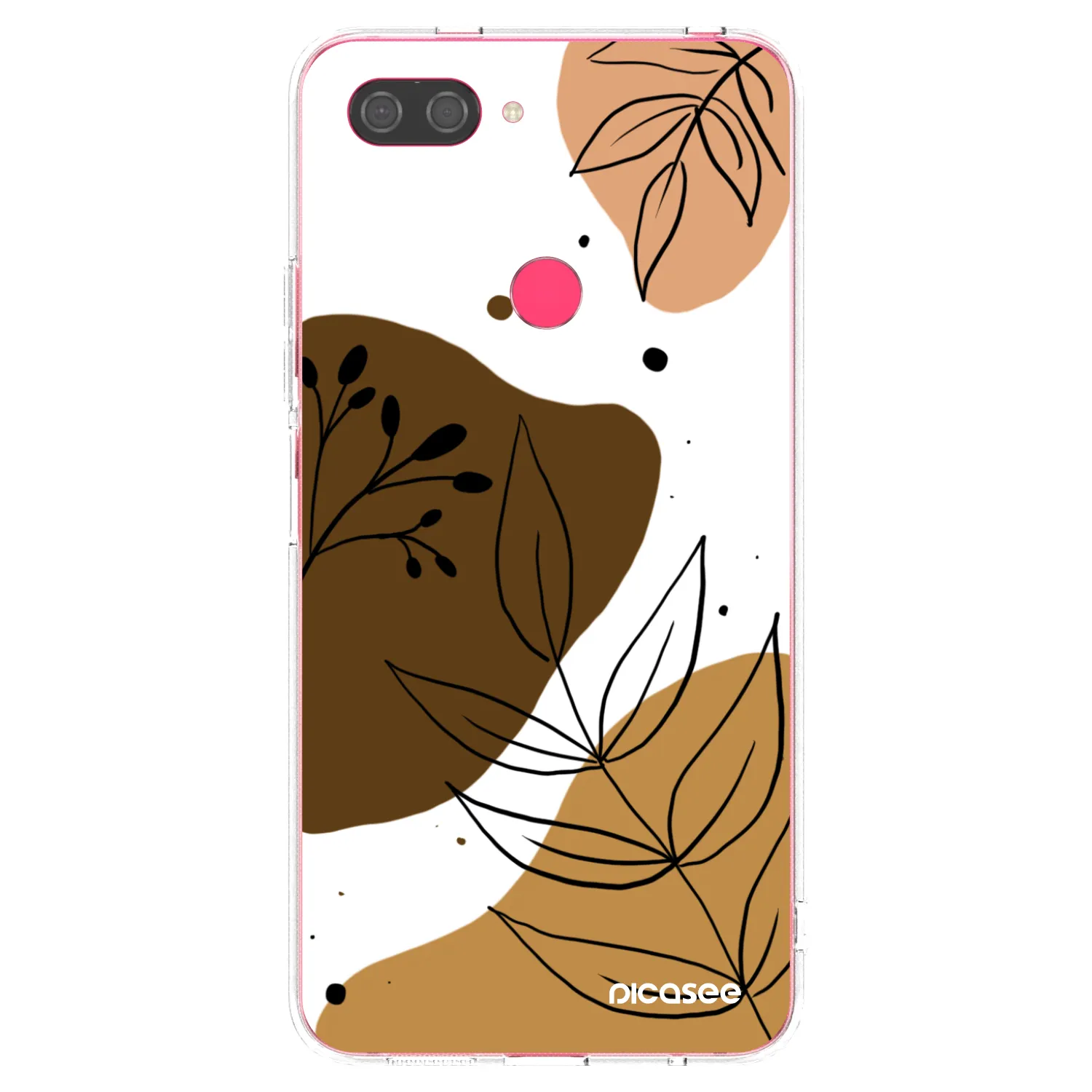 Picasee átlátszó szilikon tok az alábbi mobiltelefonokra Xiaomi Mi 8 Lite - Boho style