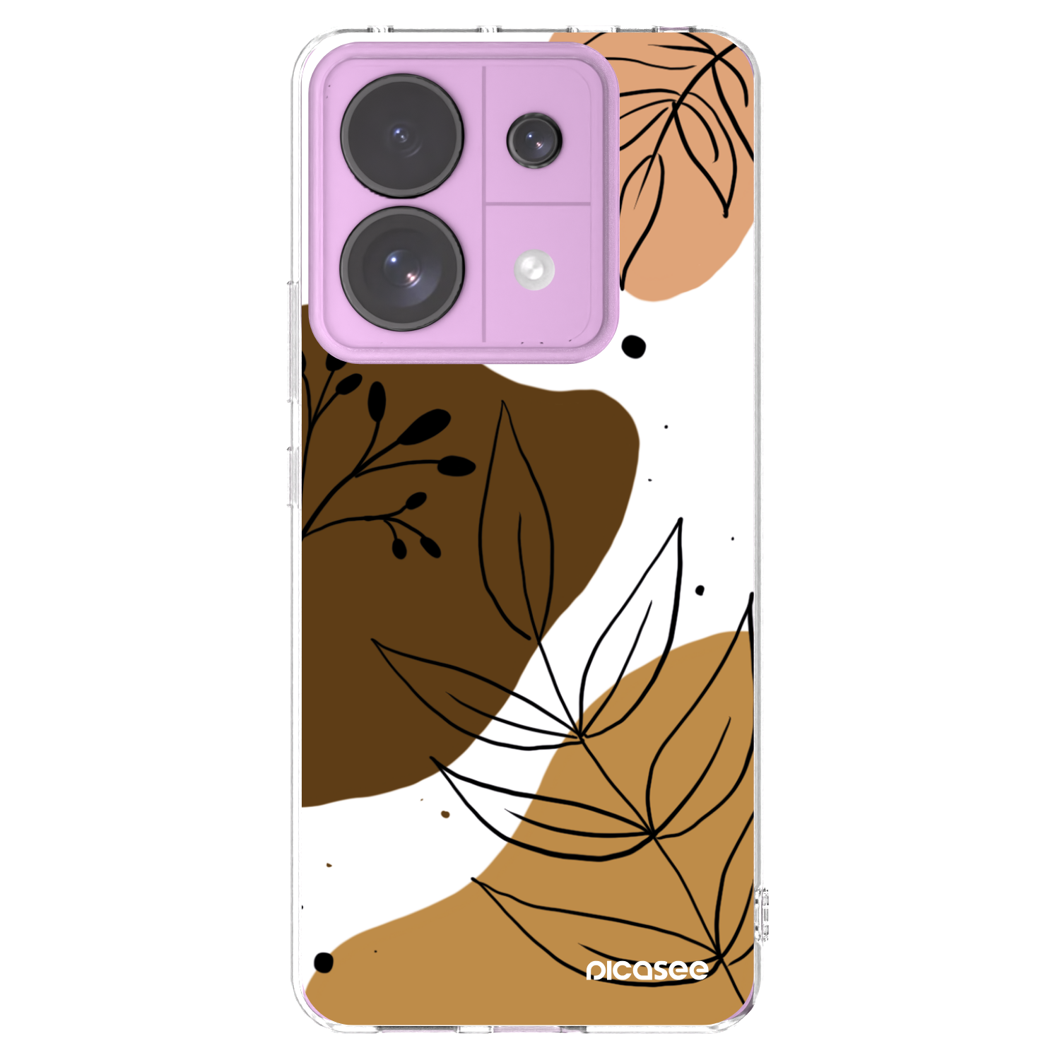 Picasee átlátszó szilikon tok az alábbi mobiltelefonokra Xiaomi Redmi Note 13 Pro 5G - Boho style