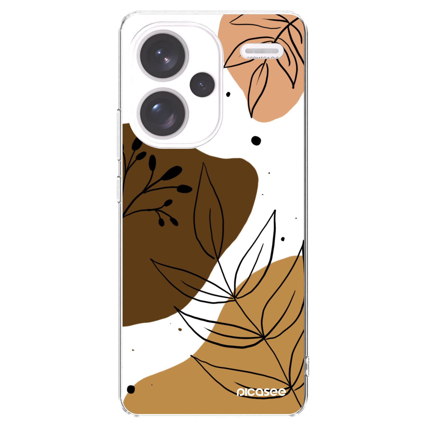 Picasee átlátszó szilikon tok az alábbi mobiltelefonokra Xiaomi Redmi Note 13 Pro+ 5G - Boho style