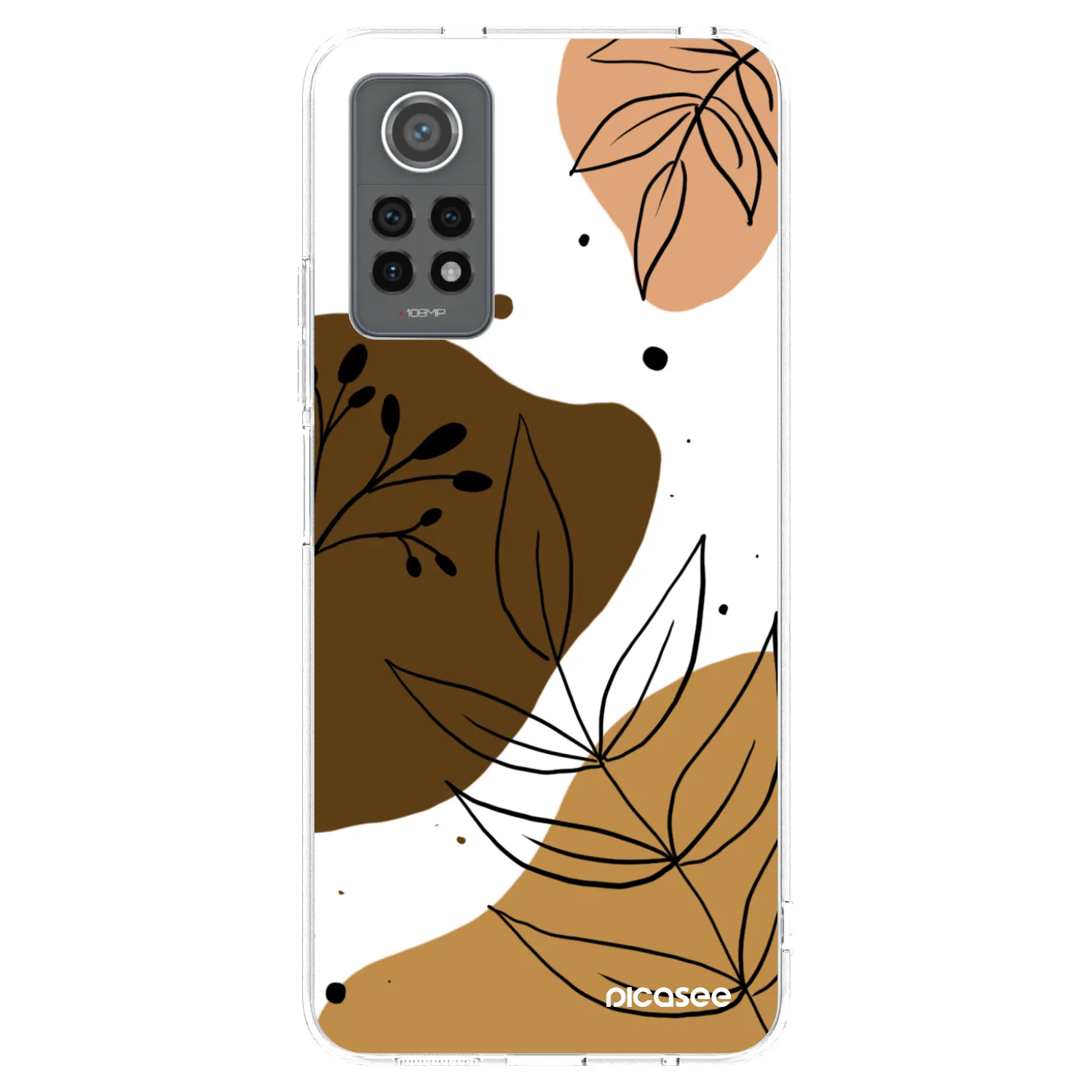 Picasee átlátszó szilikon tok az alábbi mobiltelefonokra Xiaomi Redmi Note 12 Pro 4G - Boho style