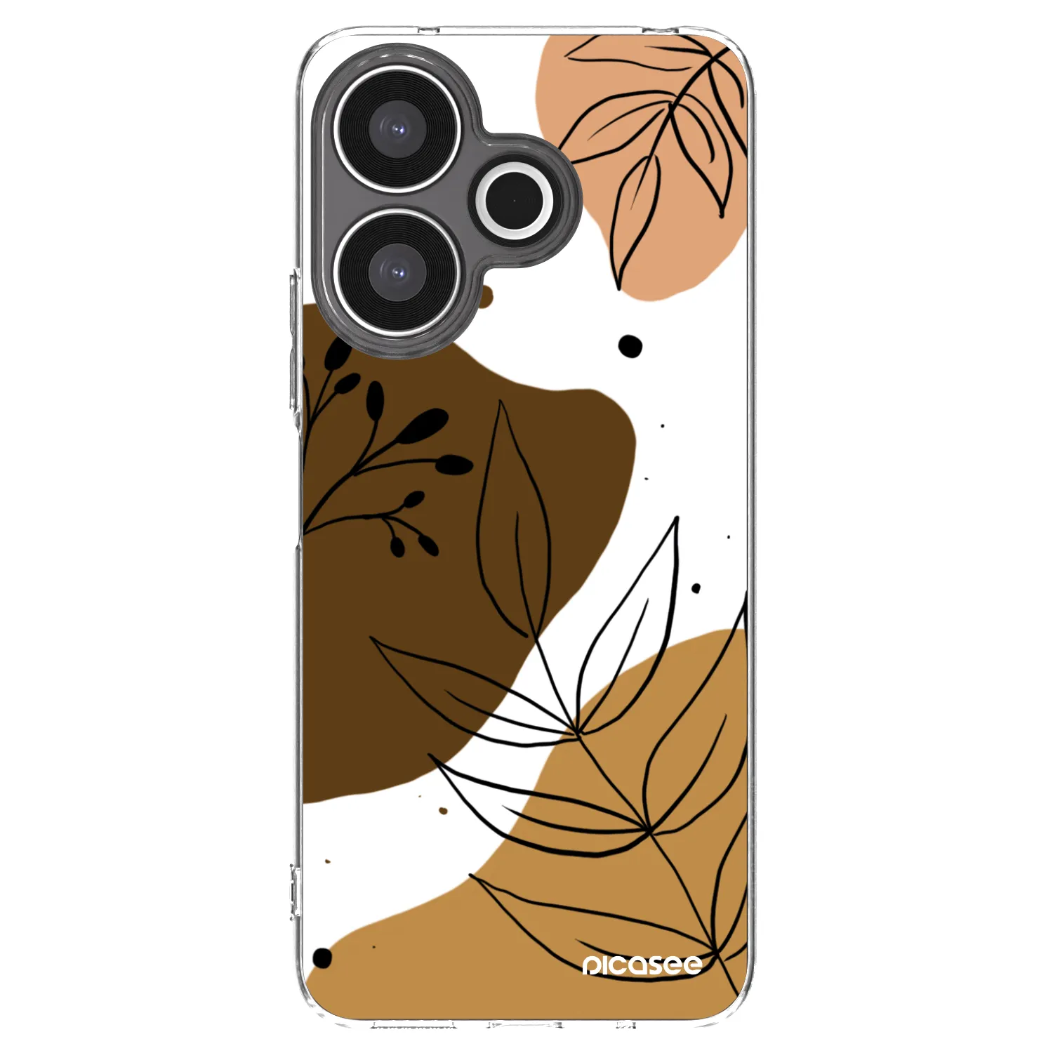Picasee átlátszó szilikon tok az alábbi mobiltelefonokra Xiaomi Redmi 13 4G - Boho style