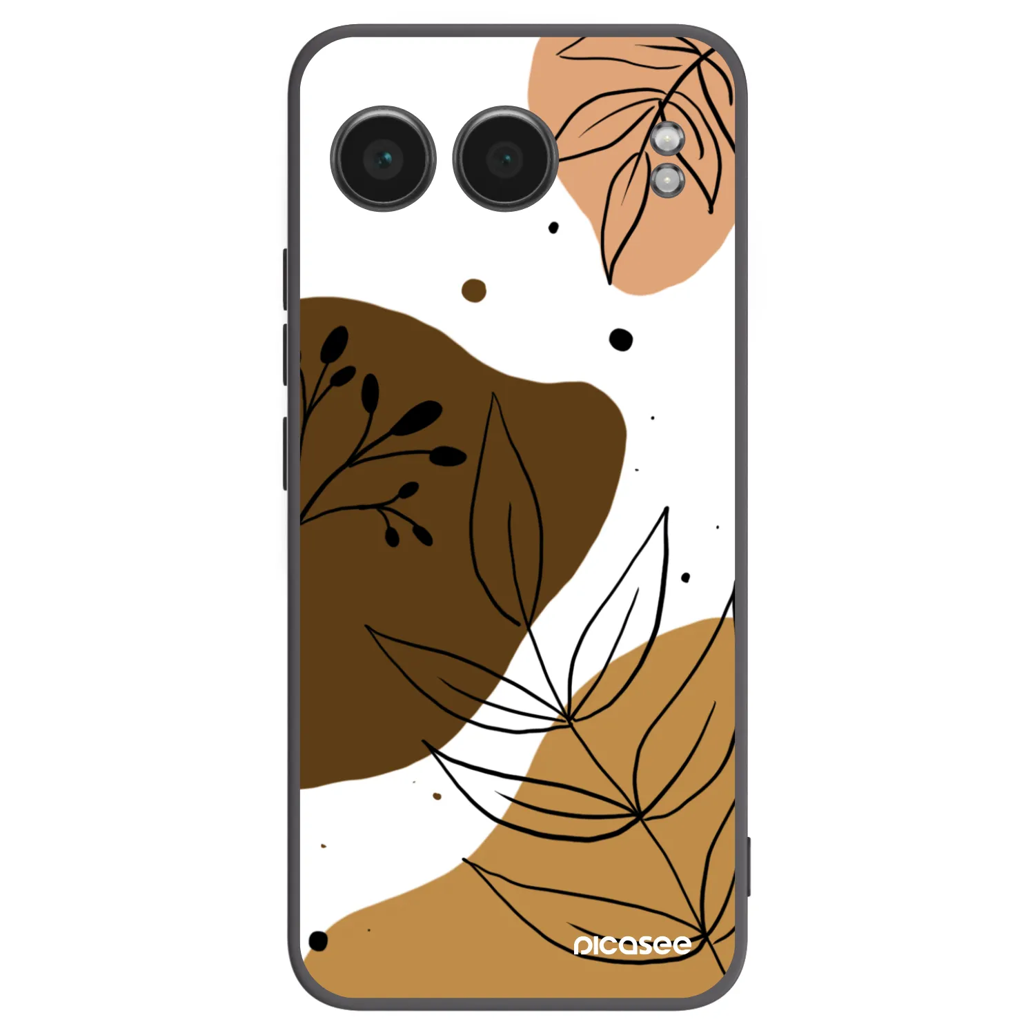 Picasee fekete szilikon tok az alábbi mobiltelefonokra OnePlus Nord 4 - Boho style