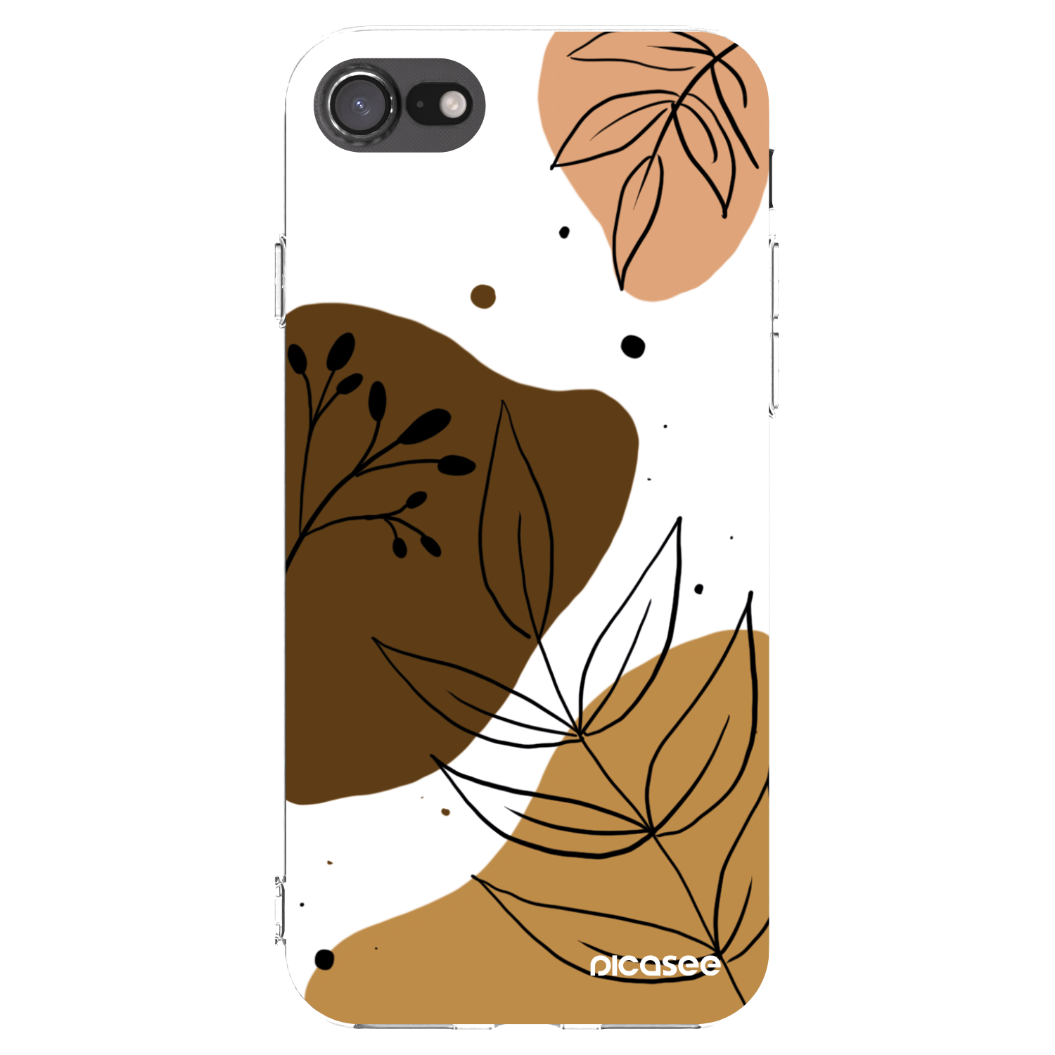 Picasee átlátszó szilikon tok az alábbi mobiltelefonokra Apple iPhone 7 - Boho style