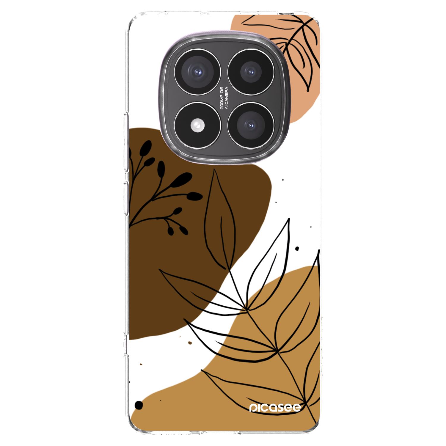 Picasee átlátszó szilikon tok az alábbi mobiltelefonokra Xiaomi Redmi Note 14 Pro+ 5G - Boho style