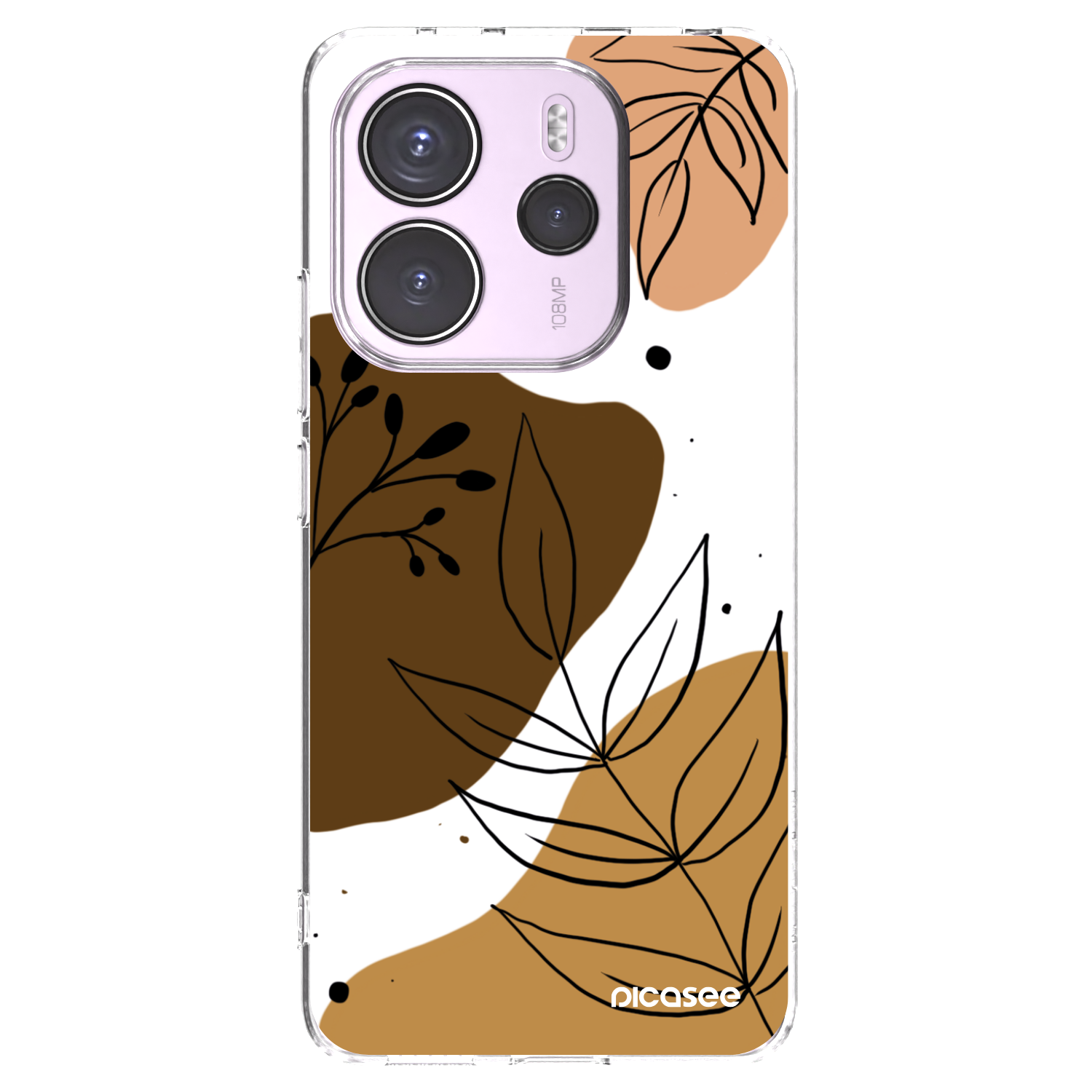 Picasee átlátszó szilikon tok az alábbi mobiltelefonokra Xiaomi Redmi Note 14 4G - Boho style