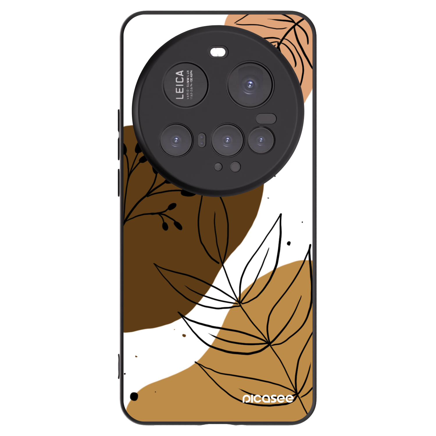 Picasee fekete szilikon tok az alábbi mobiltelefonokra Xiaomi 15 Ultra - Boho style