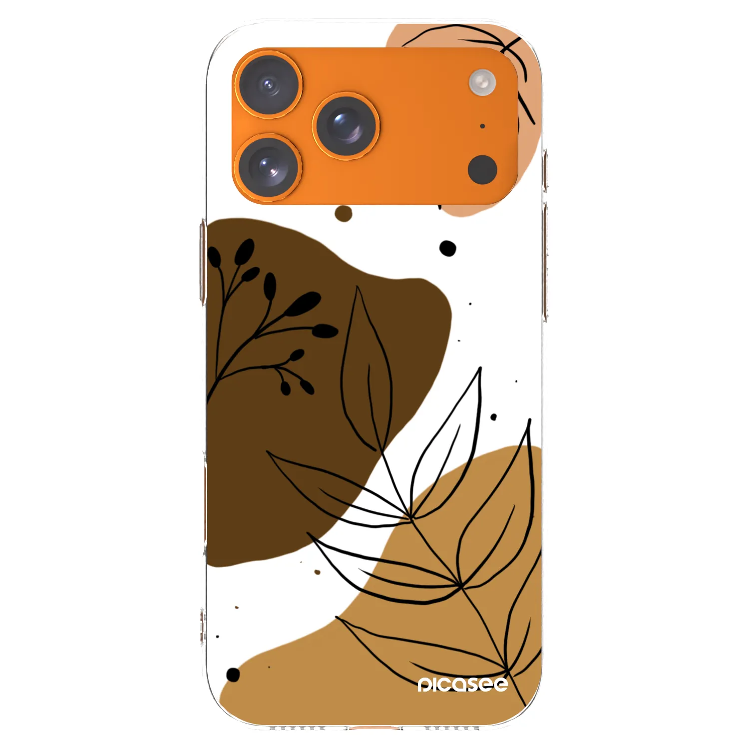 Picasee átlátszó szilikon tok az alábbi mobiltelefonokra Apple iPhone 17 Pro Max - Boho style