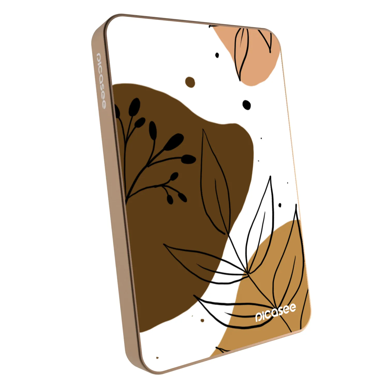 Picasee Powerbank MagSafe 5 000 mAh Aranysárga - Boho style