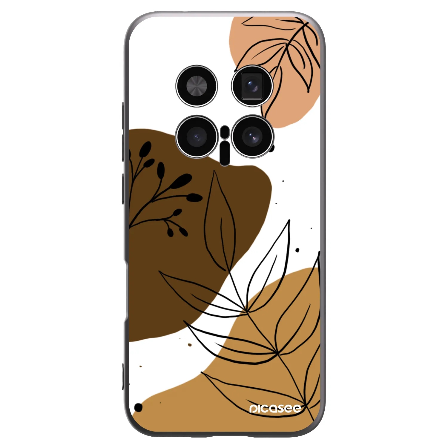 Picasee fekete szilikon tok az alábbi mobiltelefonokra Honor Magic8 Pro 5G - Boho style
