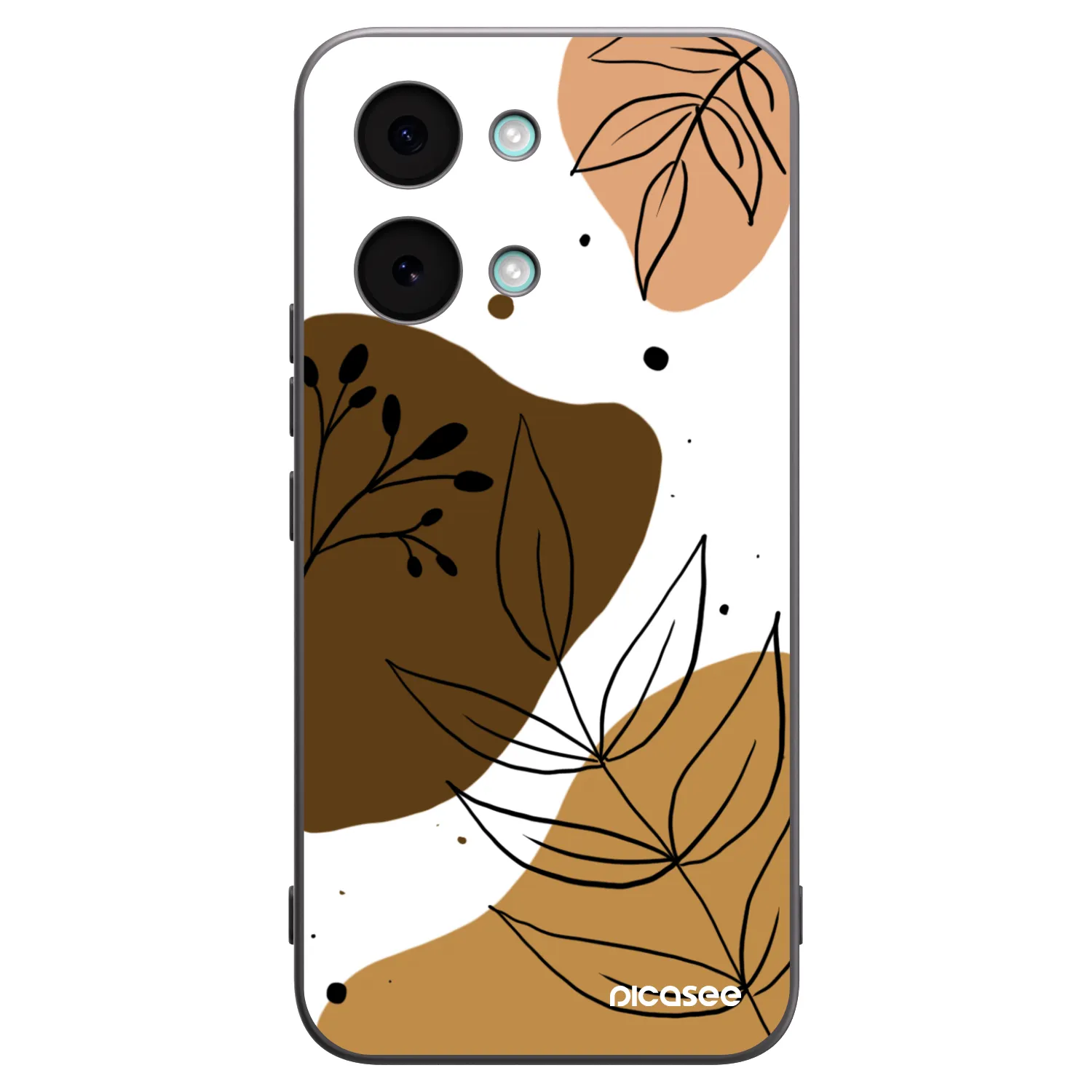 Picasee fekete szilikon tok az alábbi mobiltelefonokra Xiaomi Poco X8 Pro Max - Boho style