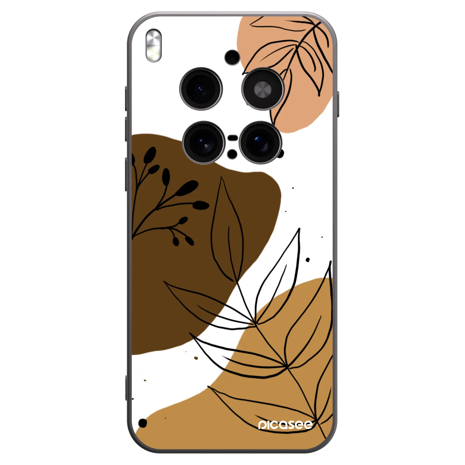 Picasee fekete szilikon tok az alábbi mobiltelefonokra Vivo X300 Pro - Boho style