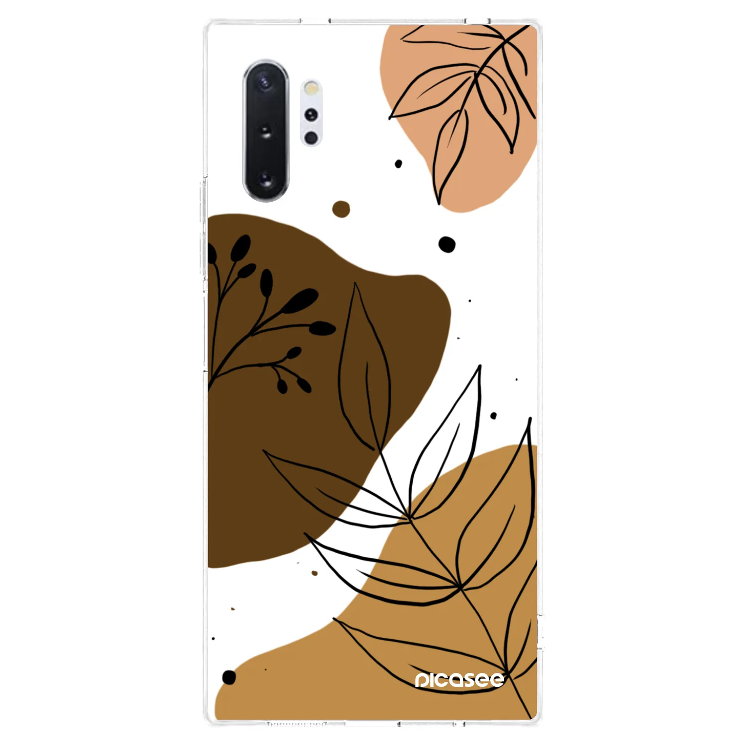 Picasee átlátszó szilikon tok az alábbi mobiltelefonokra Samsung Galaxy Note 10+ N975F - Boho style