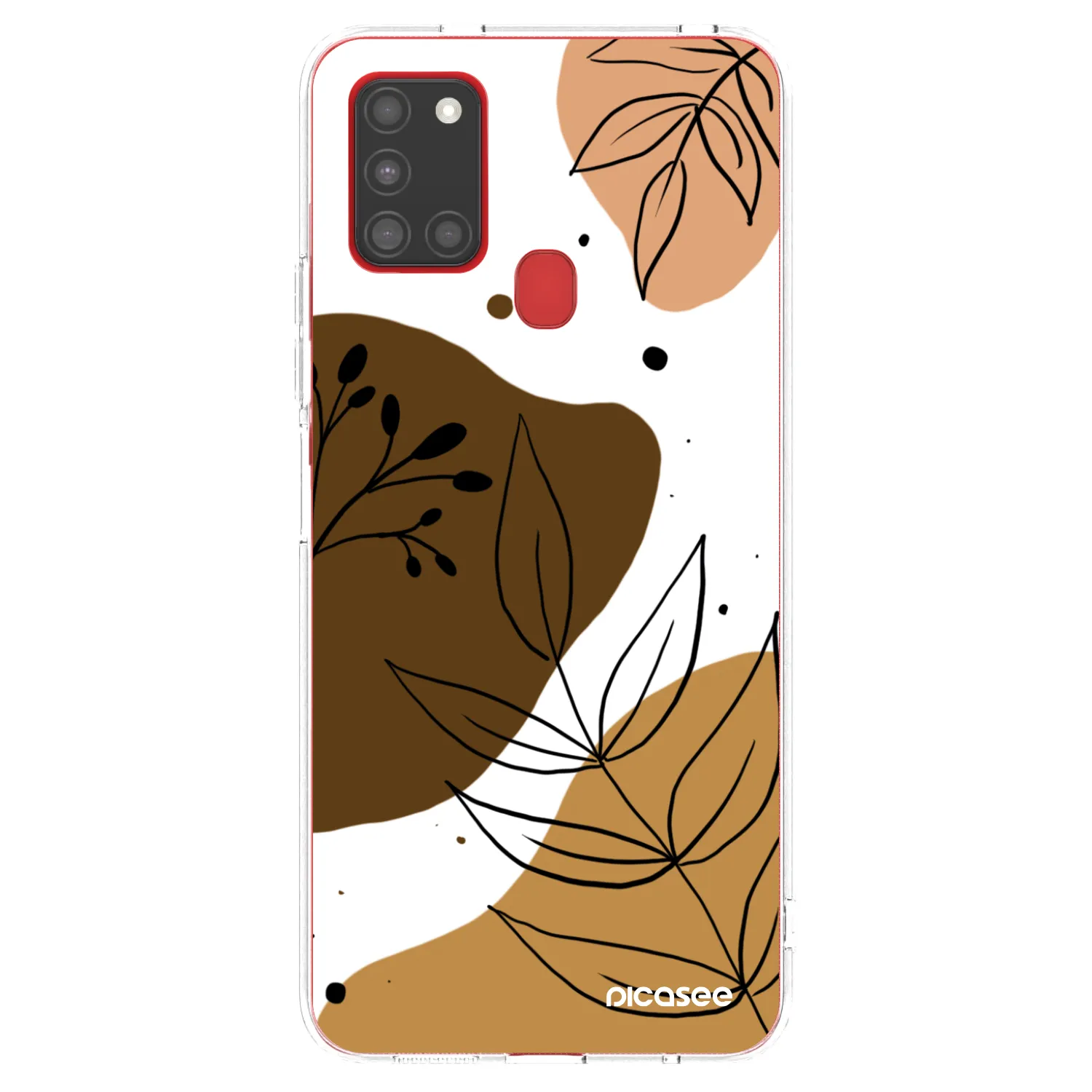 Picasee átlátszó szilikon tok az alábbi mobiltelefonokra Samsung Galaxy A21s - Boho style
