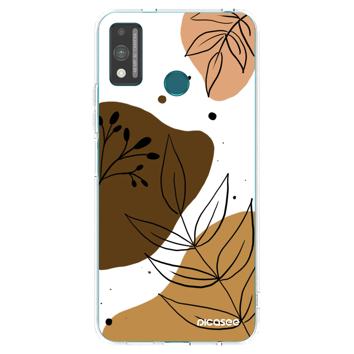 Picasee átlátszó szilikon tok az alábbi mobiltelefonokra Honor 9X Lite - Boho style