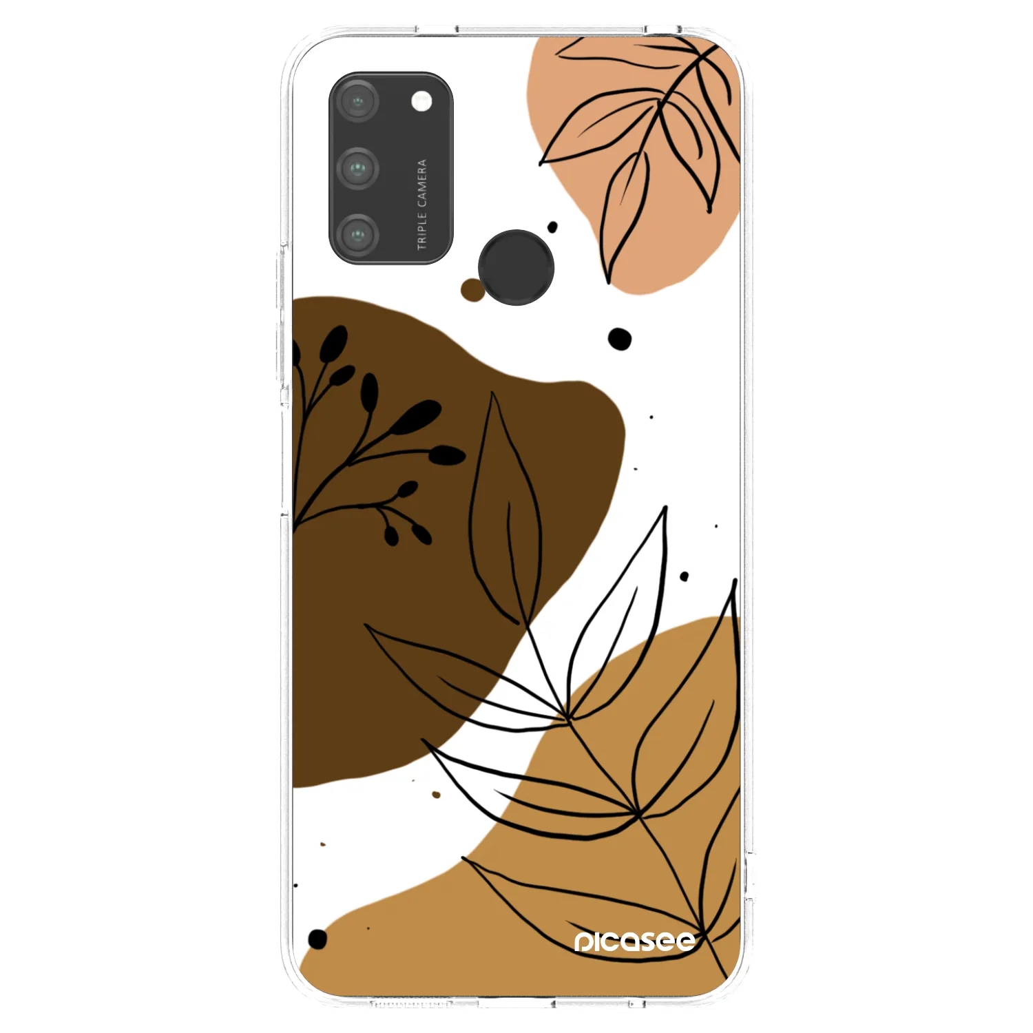 Picasee átlátszó szilikon tok az alábbi mobiltelefonokra Honor 9A - Boho style