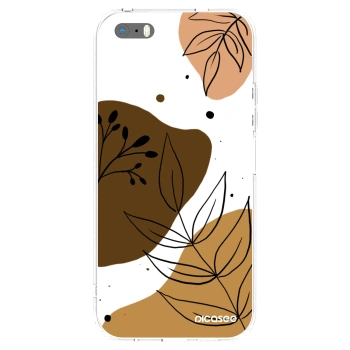 Picasee átlátszó szilikon tok az alábbi mobiltelefonokra Apple iPhone 5/5S/SE - Boho style