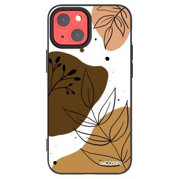 Picasee fekete szilikon tok az alábbi mobiltelefonokra Apple iPhone 13 mini - Boho style
