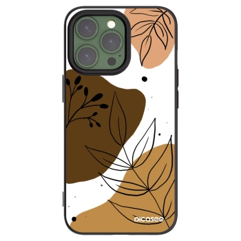 Picasee fekete szilikon tok az alábbi mobiltelefonokra Apple iPhone 13 Pro - Boho style