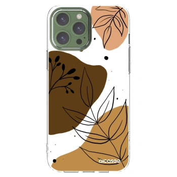 Picasee átlátszó szilikon tok az alábbi mobiltelefonokra Apple iPhone 13 Pro Max - Boho style