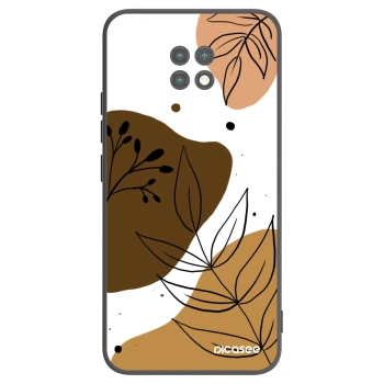 Picasee fekete szilikon tok az alábbi mobiltelefonokra Xiaomi Redmi Note 9T - Boho style