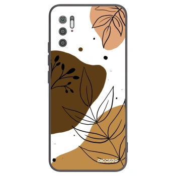 Picasee fekete szilikon tok az alábbi mobiltelefonokra Xiaomi Poco M3 Pro 5G - Boho style