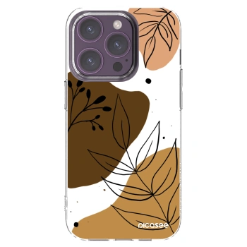 Picasee átlátszó szilikon tok az alábbi mobiltelefonokra Apple iPhone 14 Pro - Boho style
