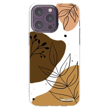 Picasee átlátszó szilikon tok az alábbi mobiltelefonokra Apple iPhone 14 Pro Max - Boho style