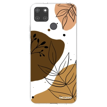 Picasee átlátszó szilikon tok az alábbi mobiltelefonokra Realme C21Y - Boho style