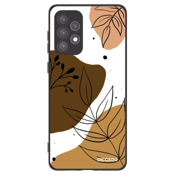 Picasee fekete szilikon tok az alábbi mobiltelefonokra Samsung Galaxy A73 5G - Boho style