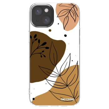 Picasee átlátszó szilikon tok az alábbi mobiltelefonokra Apple iPhone 15 Plus - Boho style