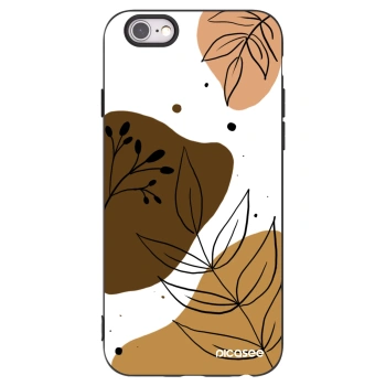 Picasee fekete szilikon tok az alábbi mobiltelefonokra Apple iPhone 6/6S - Boho style